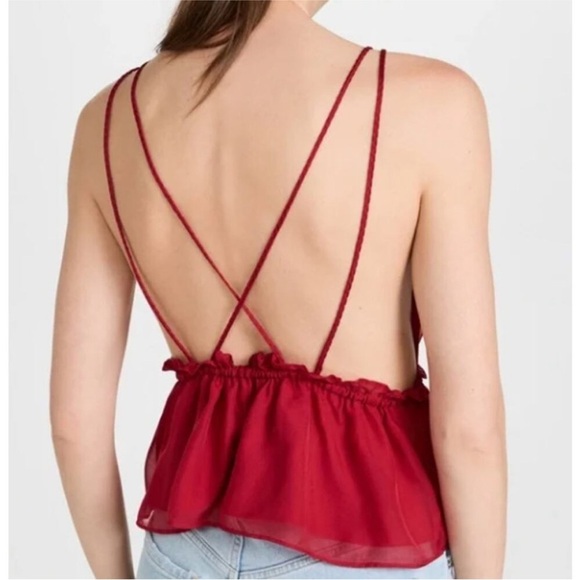 Cami NYC Marlene Cami in Cherry - Picture 2 of 13